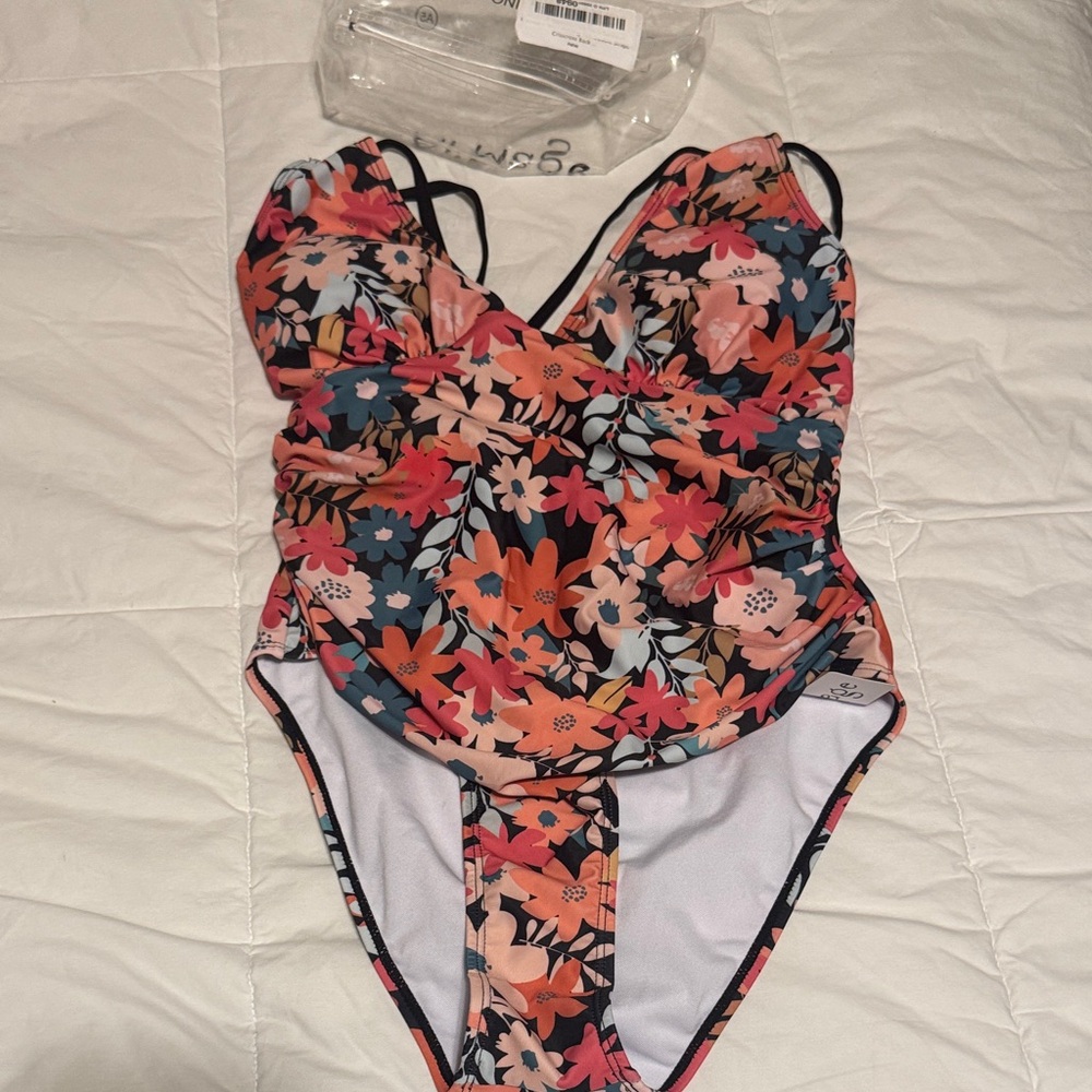 Floral Women's One Piece Swimsuit